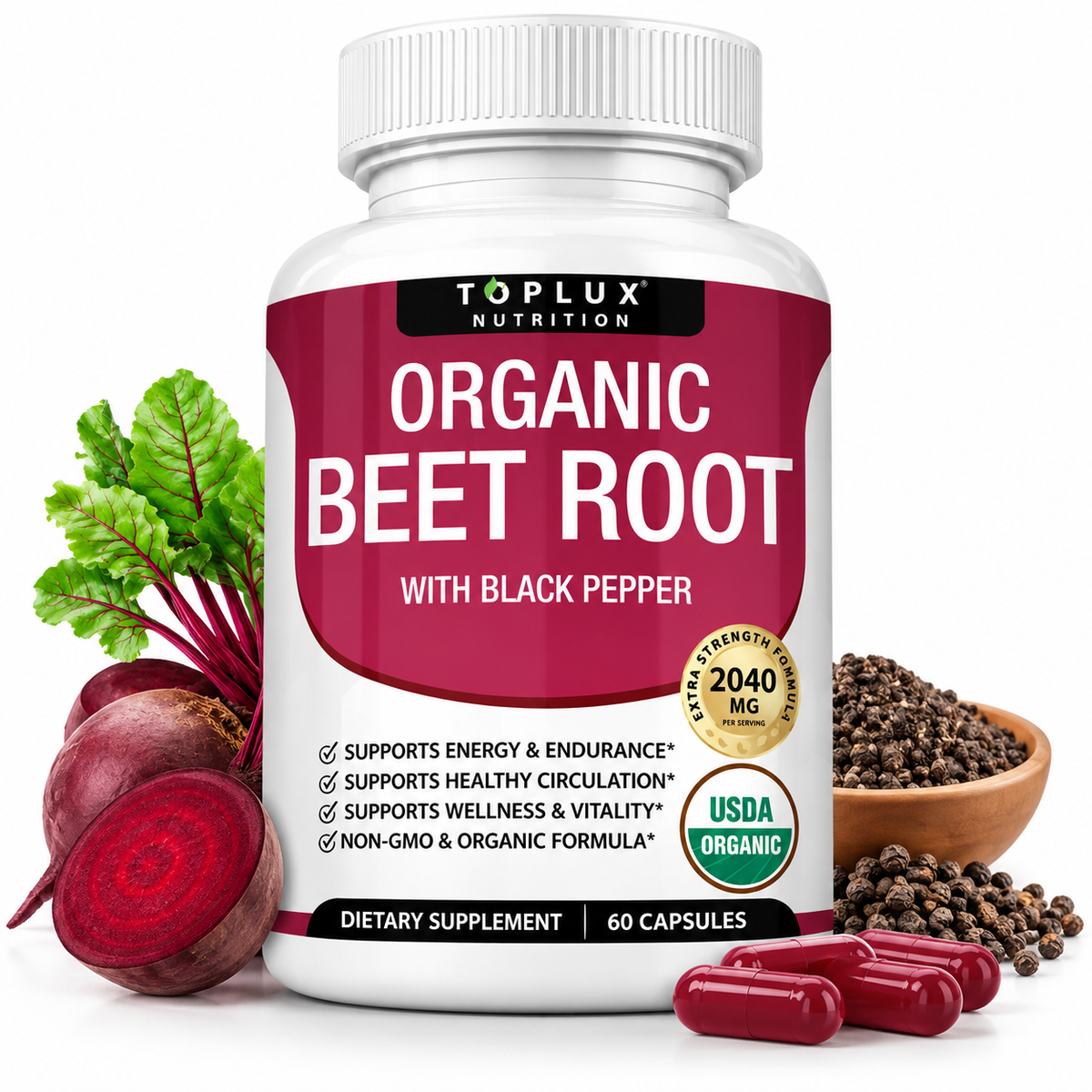 Toplux Organic Beet Root
